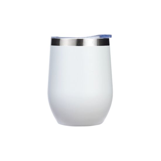 Copo Inox Parede Dupla 320ml - Pintura eletrostática 