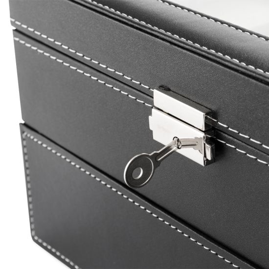 Porta-Relógios Com 20 Divisórias