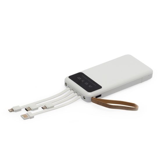 Power Bank 10.000mAh com Lanterna e Multissaídas