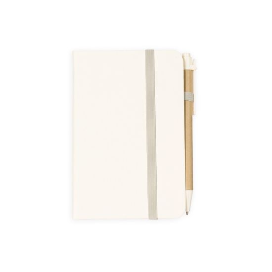Caderneta Palha de Trigo com Caneta