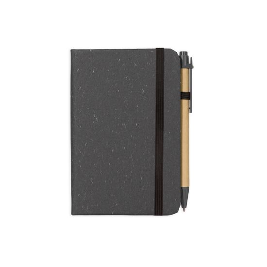 Caderneta Palha de Trigo com Caneta