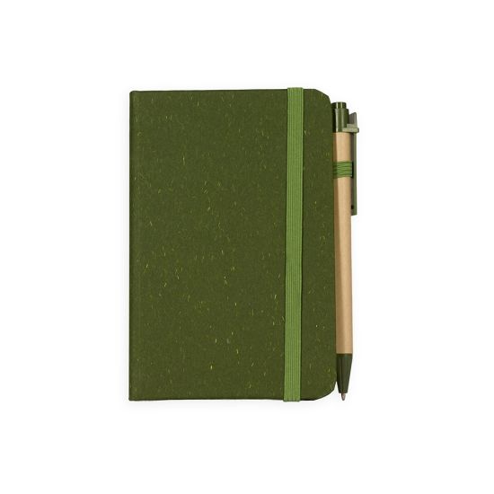 Caderneta Palha de Trigo com Caneta