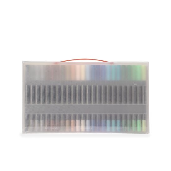 Kit Canetinhas Ponta Dupla 48 Cores