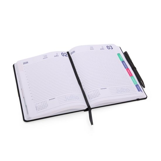 Agenda Diária 2026 Linho