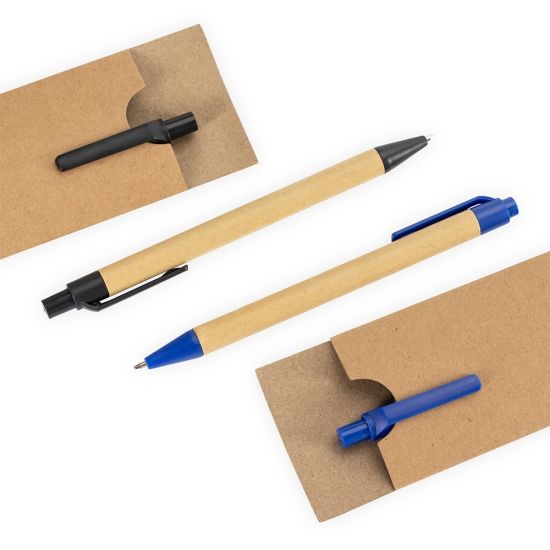 Kit Ecológico Caneta e Lapiseira Papelão