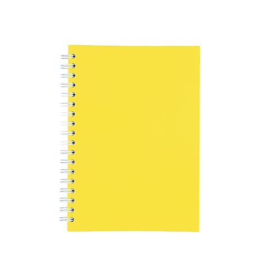 Caderno Capa Fosca Com Pauta