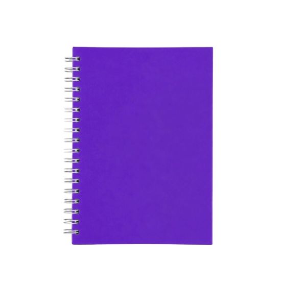 Caderno Capa Fosca Com Pauta