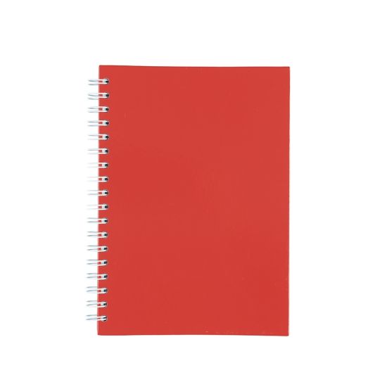 Caderno Capa Fosca Com Pauta