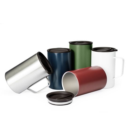 Caneca Inox Parede Dupla 350ml