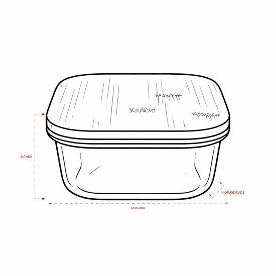 Marmita Vidro 250ml