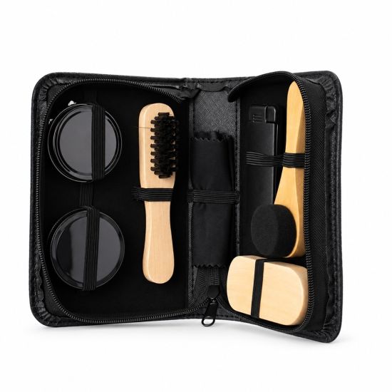 Kit Limpeza Sapatos 7 Peças