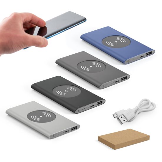Power Bank Bateria Portátil e Carregador Wireless Cassini