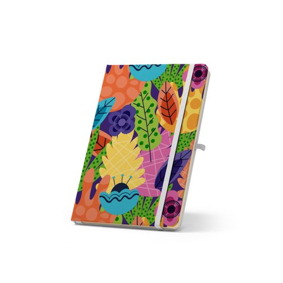 Caderno A5 Anne Sub de Capa Dura em PET 100% Reciclado 300D