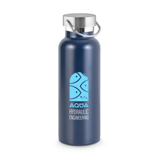 Garrafa térmica em aço inox