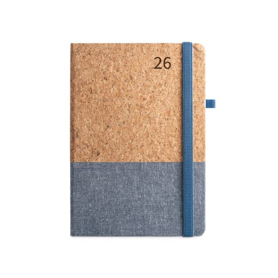 Agenda 2026 Quental A5 em Cortiça e Linho