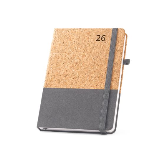 Agenda 2026 Quental A5 em Cortiça e Linho