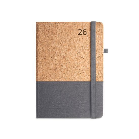 Agenda 2026 Quental A5 em Cortiça e Linho