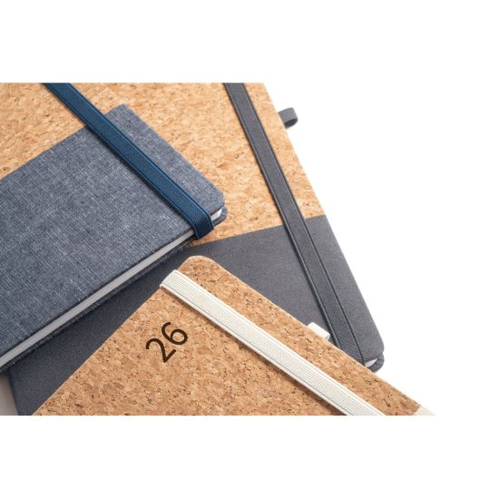 Agenda 2026 Quental A5 em Cortiça e Linho