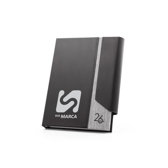 Agenda 2026 Austen A5 em PU e PET Reciclado