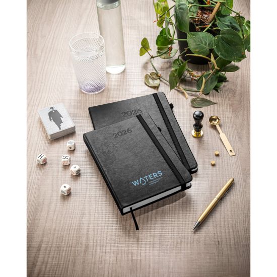 Agenda 2026 Waters B5 em PU à Base de Água