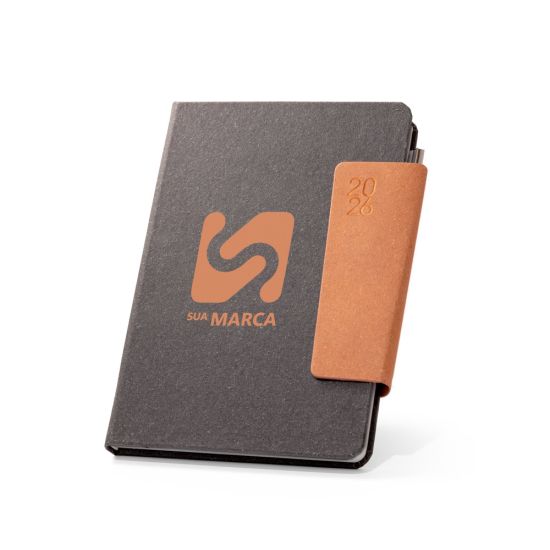 Agenda 2026 Tagcore B5 em Pele Reciclada