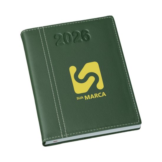 Agenda 2026 Lisa Verde com Costura