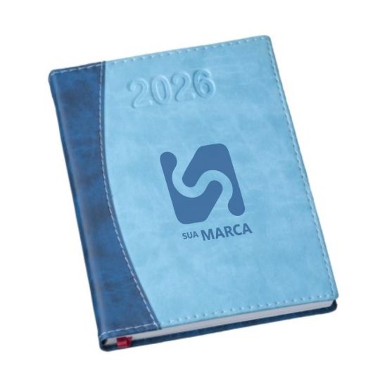 Agenda 2026 Estampada Azul