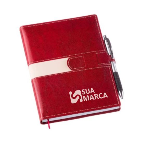 Agenda 2026 Executiva com Fecho Vermelha