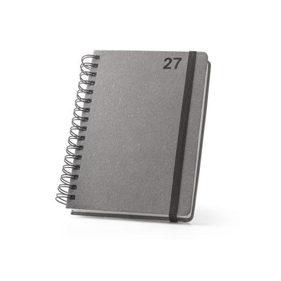 Agenda 2027 Simmel A5 com Argolas, em Pele