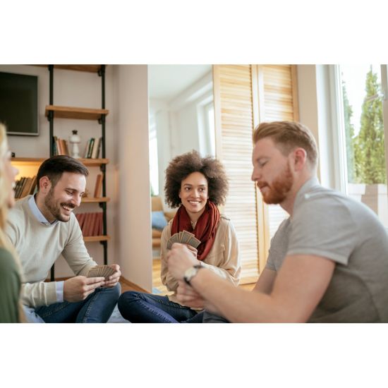 Baralho de 54 Cartas Clássicas em Papel Kraft Fisher