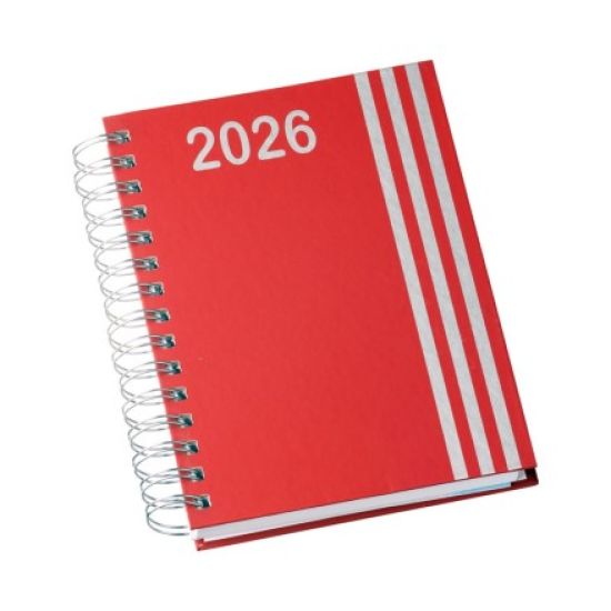 Agenda Wire-o Capa Premium com Faixa com Ano