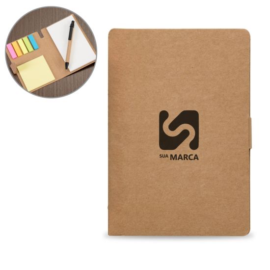 Bloco de Anotações com Autoadesivos