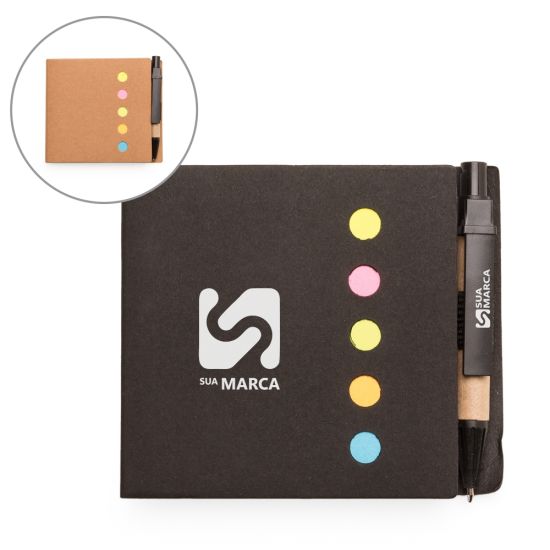 Bloco Ecológico com Autoadesivos