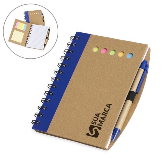 Caderneta com Autoadesivos e Caneta
