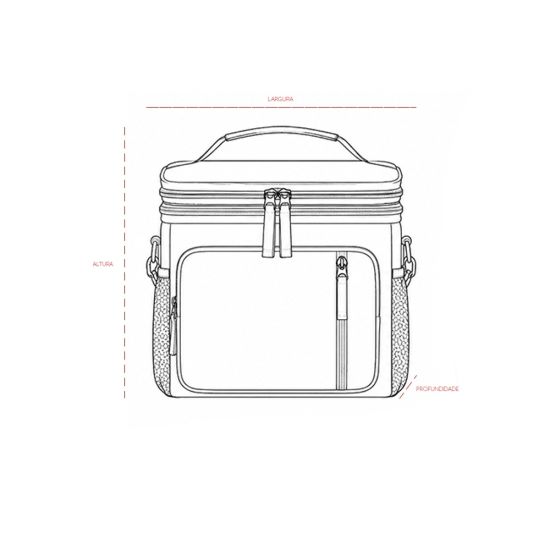 Bolsa Térmica Dupla Expansível 15L