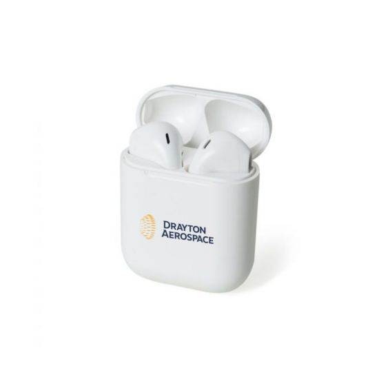 Fone de Ouvido Bluetooth Touch com Case Carregador Brilhante