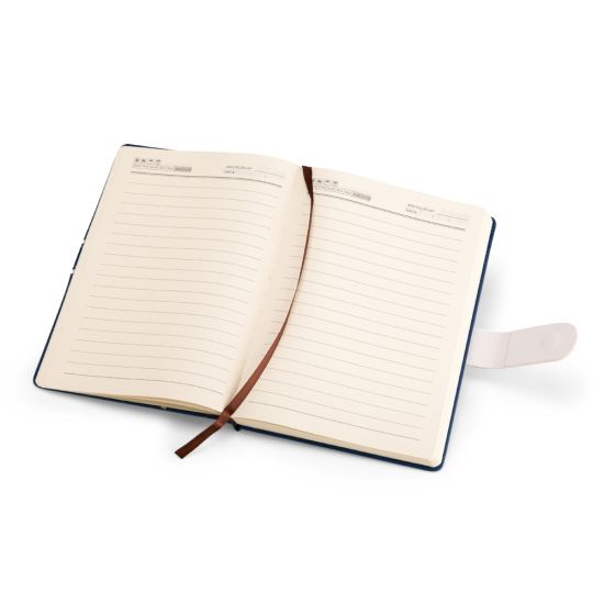 Caderneta Couro Sintético