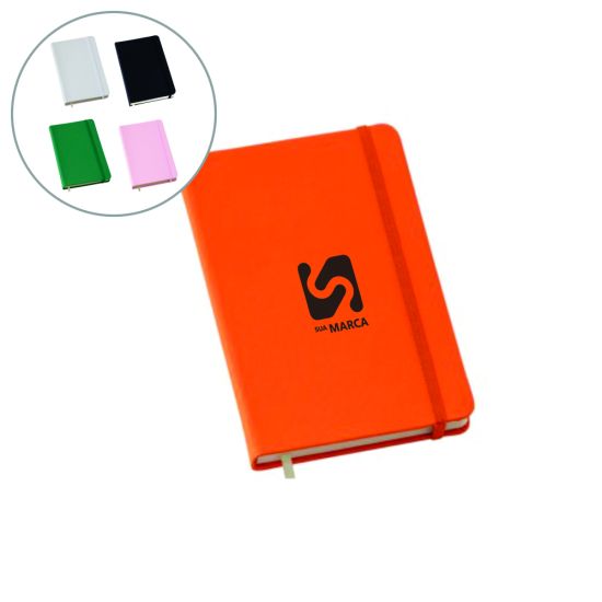 Caderneta Pequena tipo MOLESKINE sem pauta