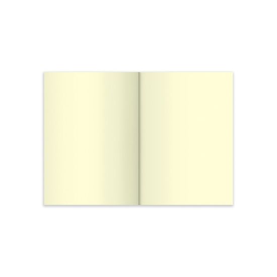 Caderneta Pequena tipo MOLESKINE capa com Recorte Sem Pauta