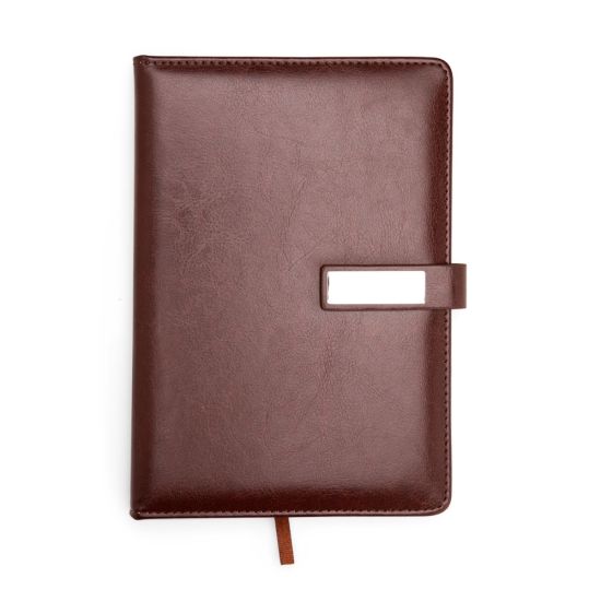 Caderneta Couro Sintético