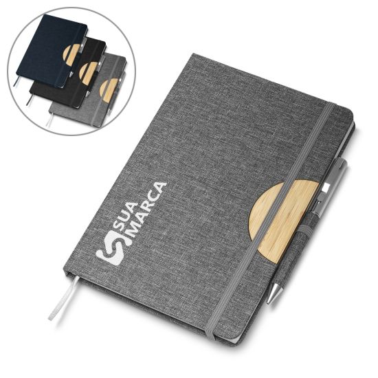 Caderneta Com Suporte Celular