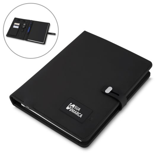 Caderno com Powerbank