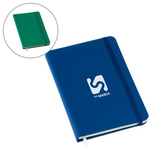 Caderneta tipo MOLESKINE