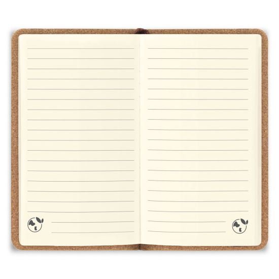 Caderno de Bolso de Capa dura em Folha de Bambu e Cortiça Orwell Pocket