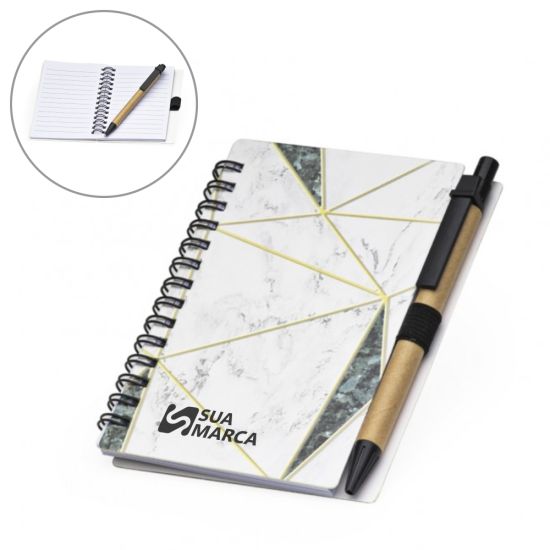 Caderneta com Caneta