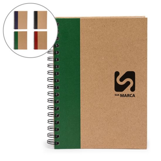Caderno Capa Kraft