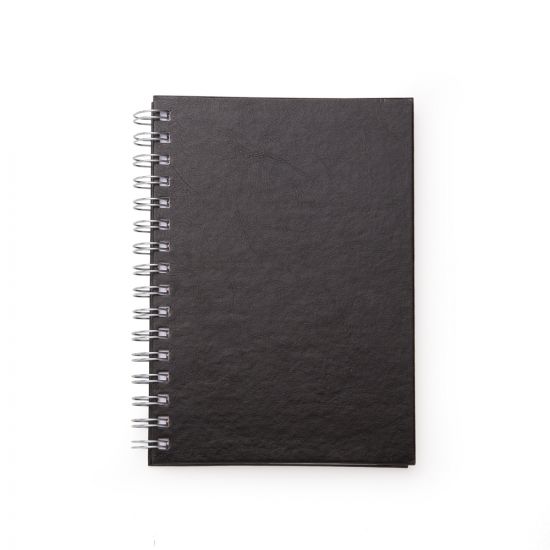 Caderno Pequeno de Couro Sintético