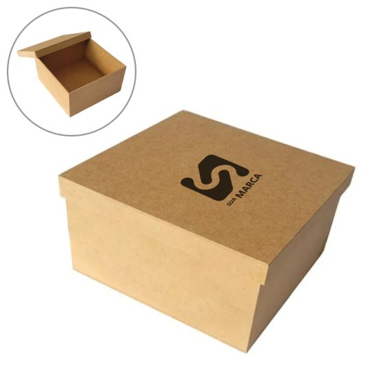 CAIXA DE PRESENTE - MDF CRU