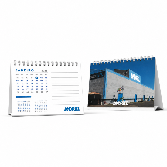 Calendário de Mesa 2027 / 15x21