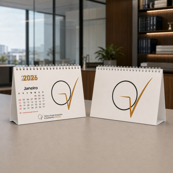 Calendário de Mesa 2027 / 15x21